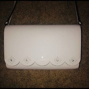 White crossbody Kate Spade purse